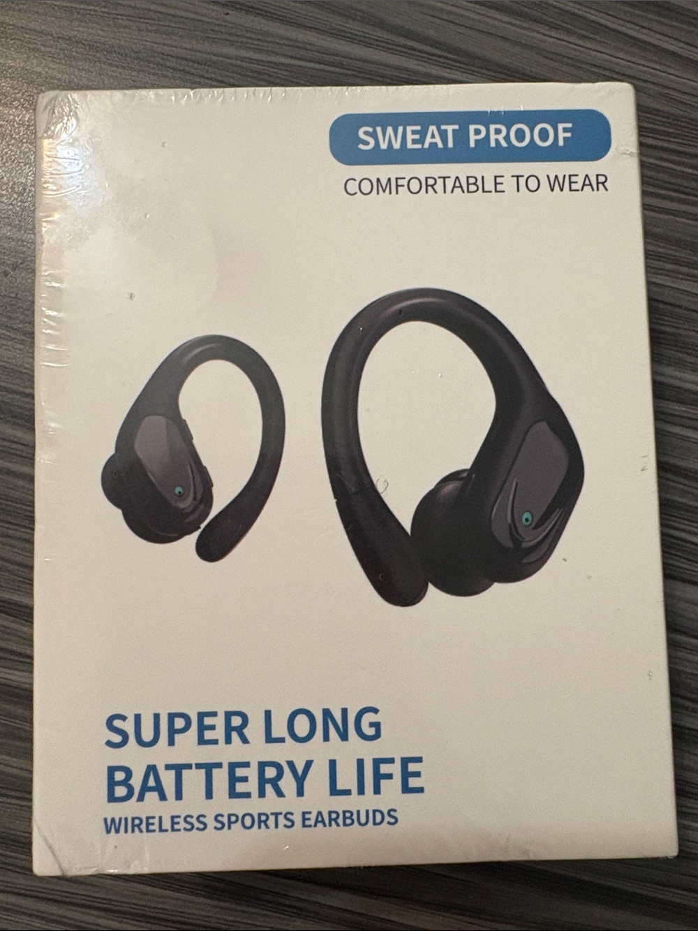 Lot of 3—-Wireless Sweat-Proof Sports Earbuds - Black